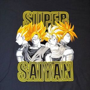 DragonBall Z Long Sleeve Super Saiyan Shirt Black